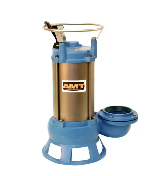AMT Submersible Shredder Sewage Pump - 280 - 14 - 230 - 3 - 4 in.