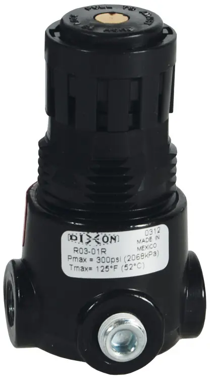Dixon Wilkerson 1/8 in. R03 Miniature Regulator Without Gauge