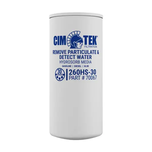 Cim-Tek 70067 260HS-30 30 Micron Water Detection Particulate Fuel Filter