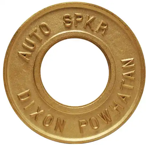 Dixon 6 in. Pipe Round Identification Auto-Sprinkler Plate