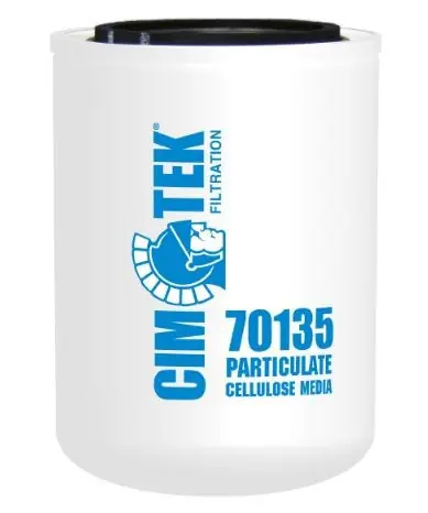 Cim-Tek 70135 Industrial Spin-On Filter - Cellulose Resin-Impregnated Media