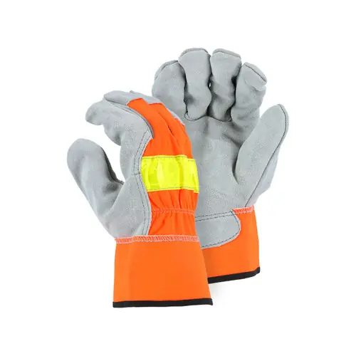 Majestic High Visibility X-Large Unlined Work Gloves