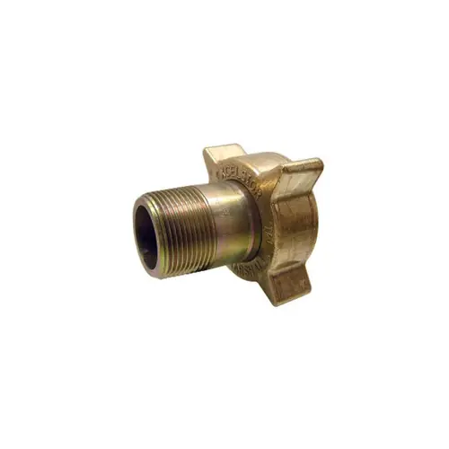 Marshall Excelsior LP Gas 2 1/4 in. Female Acme x 1 1/4 in. MNPT Filler Coupling, Brass Nut