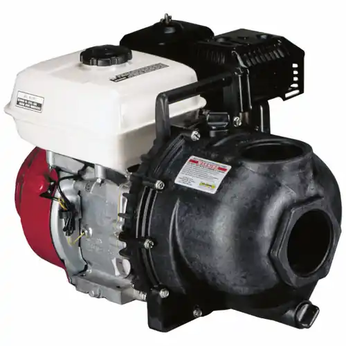 Banjo 3 in. Polypropylene Self-Priming Centrifugal Pump - 6.5 HP, 345 GPM