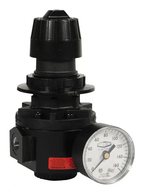 Dixon Wilkerson 3/8 in. R26 High Pressure Standard Regulator With Gauge