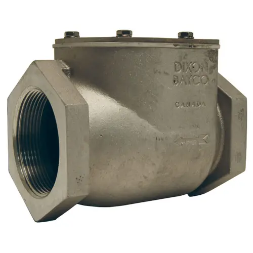 Dixon Bayco 4040 Series 4 in. Female NPT High Flow Swing Check Valves w/ EPDM Seal