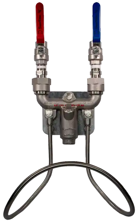 SuperKlean 3600BM Series Ball Valves Hot & Cold Water Mixing Unit - Stainless Steel
