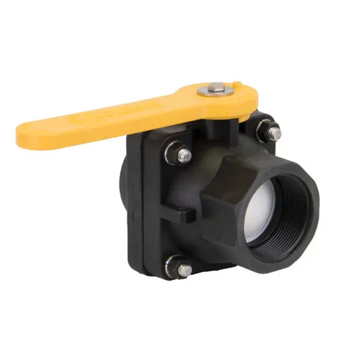 Banjo Stubby Valve 2 in. Full Port Ball Valve - 2 in. Female NPT x 2 in. Female NPT