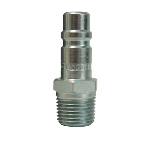 Dixon Air Chief Industrial Steel Male Threaded Plug 1/2 in. Male NPT x 1/2 in. Body