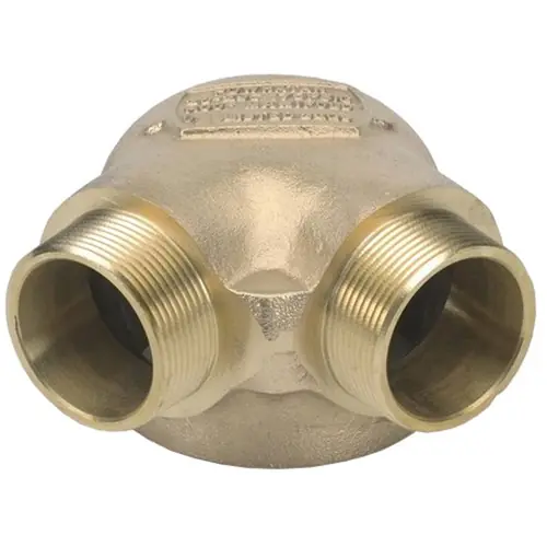 Dixon 4 in. x 2 1/2 in. NPT Two Way Male Outlets Bottom Outlet