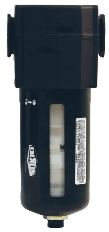 Dixon Series 1 F74 1/2 in. Filter with Transparent Bowl - Manual Drain
