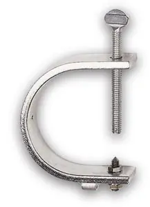 Stewart Browne 2 1/2 in. Opening Galvanized C Clamp