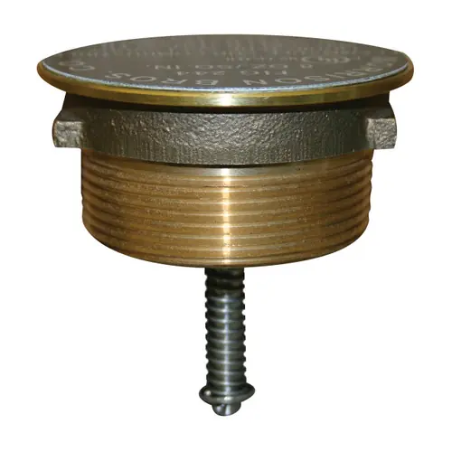 Morrison Bros. 244 Series 2 in. Male Threaded Emergency Vent w/ O-Ring & Screen - 8 oz/sq inch - Brass