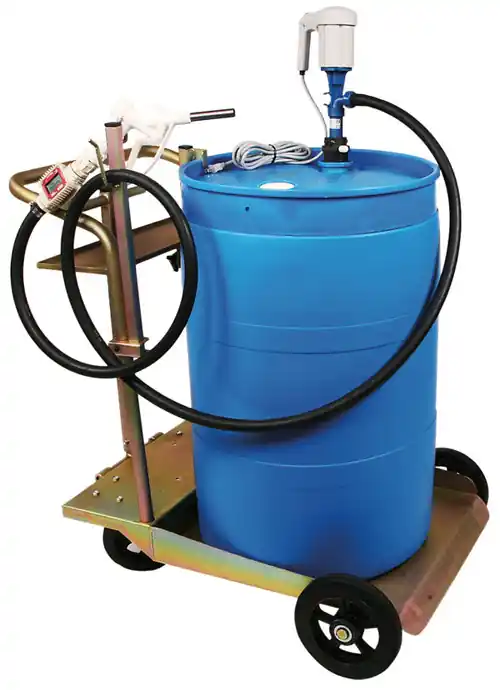 Liquidynamics 55 Gallon DEF Transfer System with In-Line Meter & Automatic Nozzle