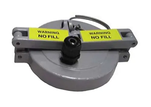 Morrison Bros. 4 in. 305XP Series Tank Monitoring Cap w/ 3/8 in. Port Hole & Cable Connector