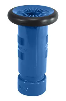 Dixon 1 1/2 in. NPSH Blue Thermoplastic Refinery Fog Nozzle FM Approved