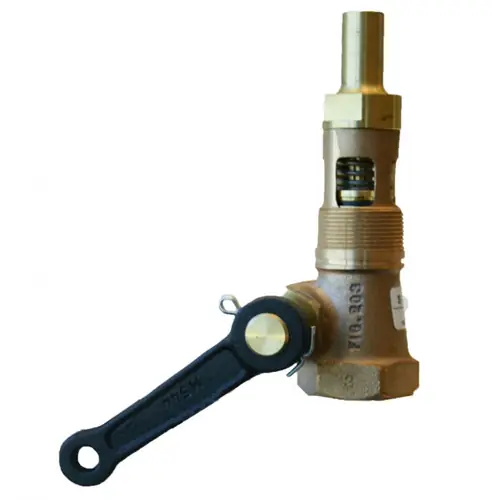 Morrison Bros. 1 1/2 in. Straight Style Emergency Valve w/ FKM Disc