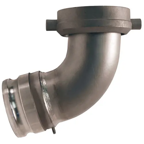 Dixon Tank Car Elbows Part A Stainless Steel 3 in. Male Adapter x 5 in. Swivel Nut