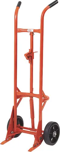 MECO Comet Drum Truck with 10 in. Mold-On Rubber Wheels