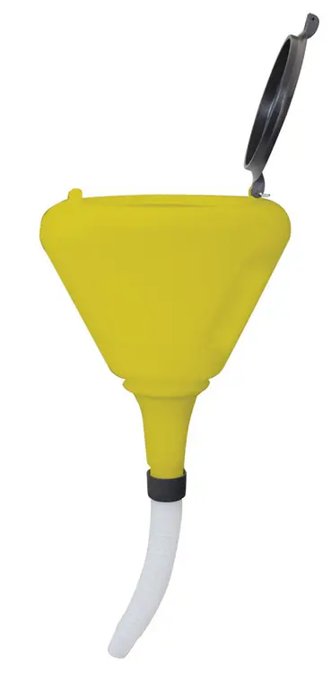 Zeeline 9 in. Polypropylene Funnel w/ Screen