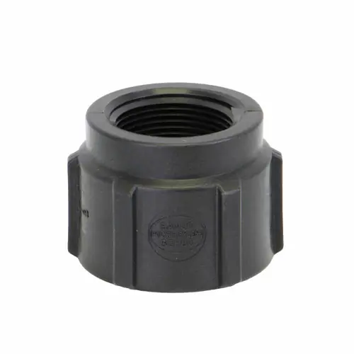 Banjo 1 1/2 in. x 1 1/4 in. Poly Reducing Coupling - Sch. 80