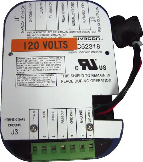 Civacon Printed Circuit Board (PCB) Replacement Boards - 8360 - Replacement Chassis for 6-Channel Thermistor Monitor for 120V