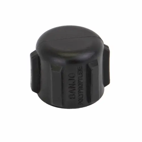 Banjo 1/2 in. Poly Pipe Cap - Sch. 80