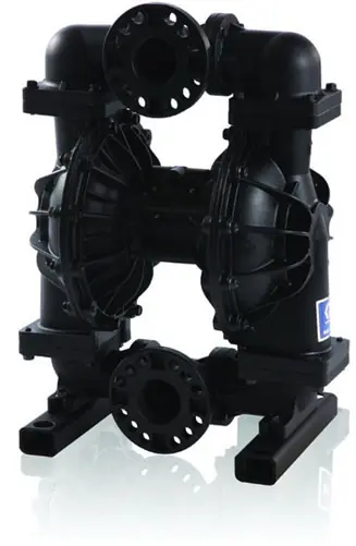 Graco Husky 3300 3 in. Threaded Flange Aluminum Air Diaphragm Pump w/ PTFE Diaphragms & Balls, Stainless Steel Seats