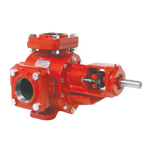 Roper 3600 Series 2 in. NPT Heavy Duty Cast Iron Petroleum Transfer Gear Pump, Packing Seal, 82 GPM