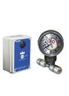 Morrison Bros. 918 Series 2 in. Male BSP Clock Gauge Alarm w/ Standard Float - Meters & Centimeters