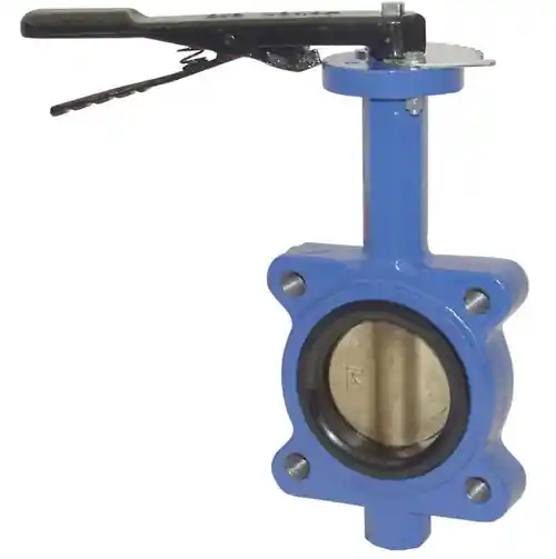 Dixon BFVL Series 3 in. 150 lb. Butterfly Valve w/Nitrile Rubber Seals & Aluminum Bronze Disc, Threaded Lug Style