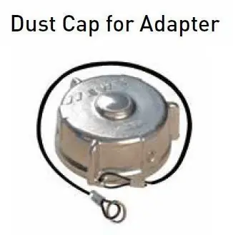Emco Wheaton 2 in. Aluminum Dust Cap for Adapter