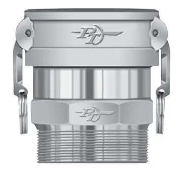 PT Coupling 3 in. BSV-Coupler 360° Swivel Female Coupler x Male NPT