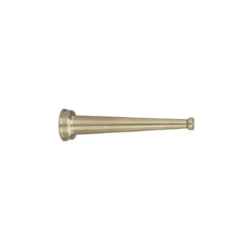 Dixon 3/4 in. NPS Brass Plain Hose Nozzle