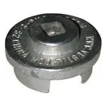 Vestil Drum Bung Socket - Bright Zinc Plated Cast Steel - 1/2 in. Drive