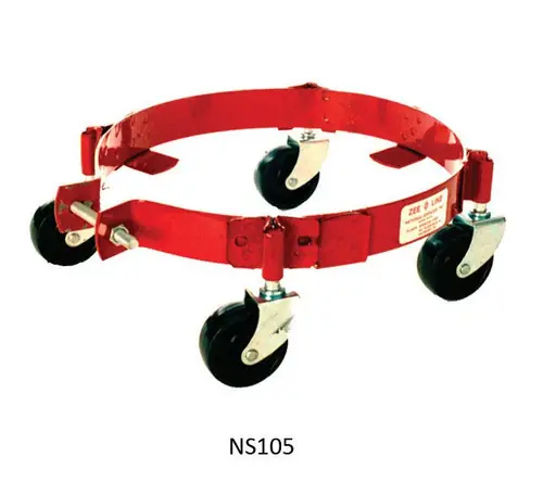 Zeeline 5 to 6 1/2 Gallon Drum Dolly with Phenolic Casters