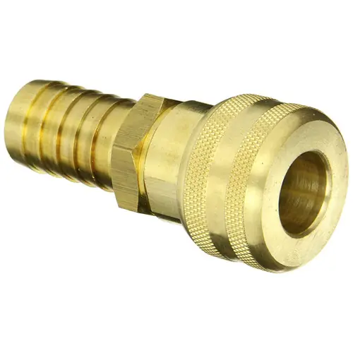 Dixon Brass Air Chief Industrial Auto Coupler 1 in. Hose Barb x 3/4 in. Body