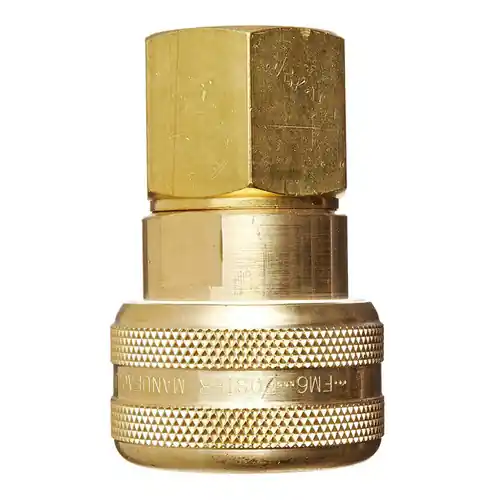 Dixon Air Chief Brass Industrial Auto Coupler 3/4 in. Female NPT x 3/4 in. Body Size