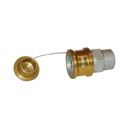 Dixon R-Series 1 in. NPT Gold Hydraulic Oil Nozzle - R17
