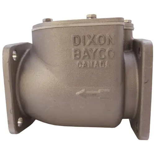 Dixon Bayco 3030 Series 3 in. Square TTMA High Flow Swing Check Valves w/ Metal-to-Metal Seal