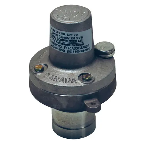 Dixon Bayco 2 in. Grooved Pipe Trailer/Tank Mounted Air Relief Valves - 15 PSI