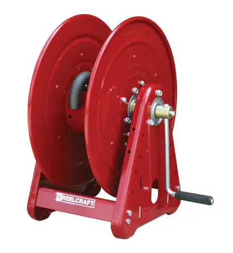 Reelcraft Series 30000 Hand Crank Hose Reel - Reel Only - 3/4" x 50'