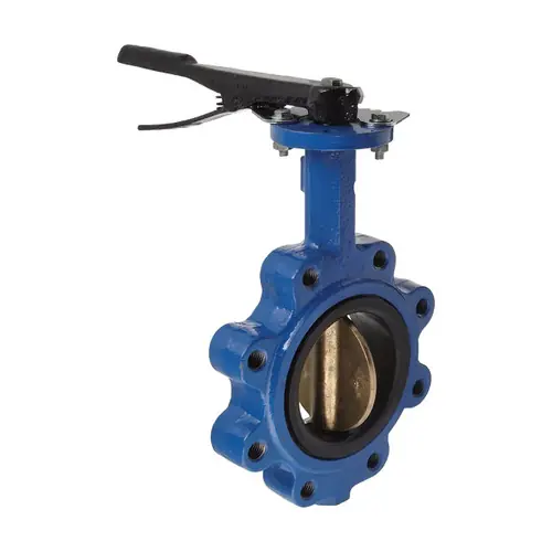 Dixon BFVL Series 4 in. 150 lb. Butterfly Valve w/EPDM Seals & Aluminum Bronze Disc, Threaded Lug Style