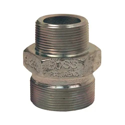 Dixon Boss Plated Steel Washer Seal Male Spud - 3/4 in. Wing Nut Thread x NPT