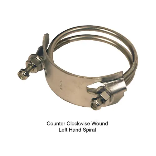 Dixon 2 in. Clockwise (Right Hand) Spiral Clamp