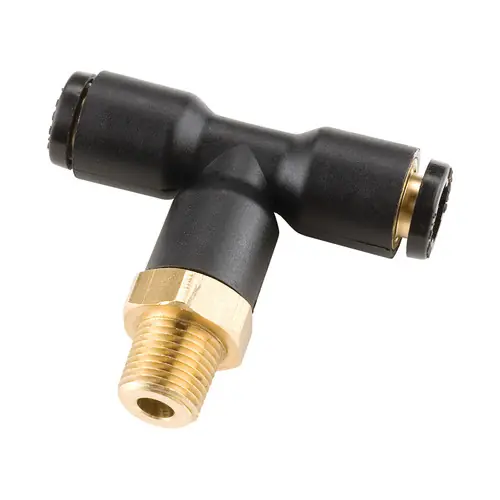 Dixon Legris D.O.T. 1/2 in. OD Push-In Male Branch Tee x 1/2 in. Male NPT