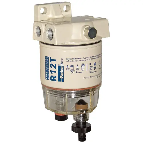 Racor 120A Low Flow Fuel Filter/Water Separator Filter Assembly - 10 Micron