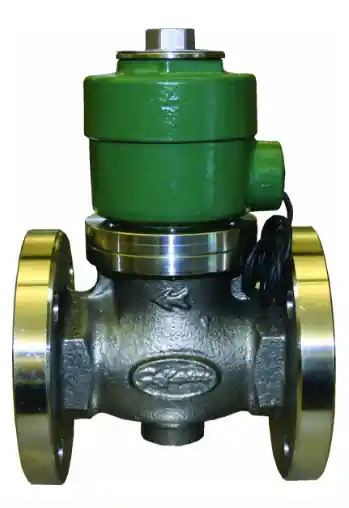 Morrison Bros. 710SS Series 3 in. Stainless Steel Anti-Siphon Solenoid Valves w/ FKM Seal - Flanged