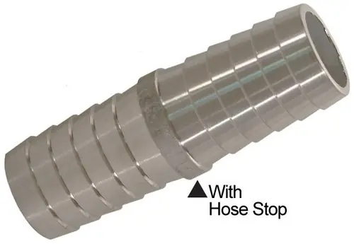 Dixon 1/2 in. 316 Stainless Steel Hose Mender w/ Hose Stop
