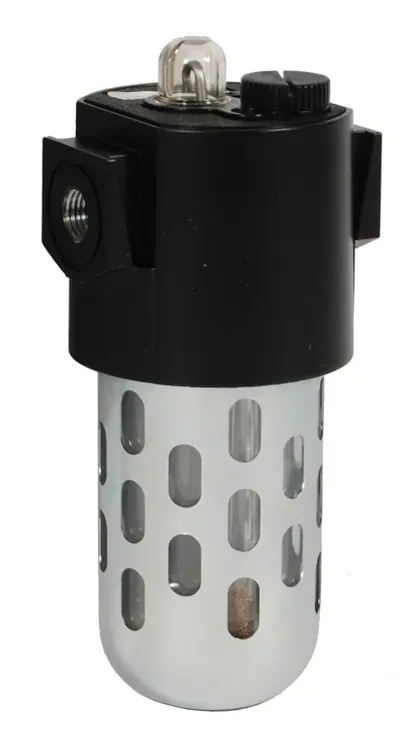 Dixon Wilkerson 1/2 in. L16 EconOmist Compact lubricator with Transparent Bowl
